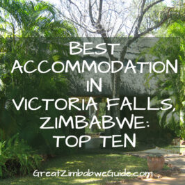 best accommodation in victoria falls zimbabwe