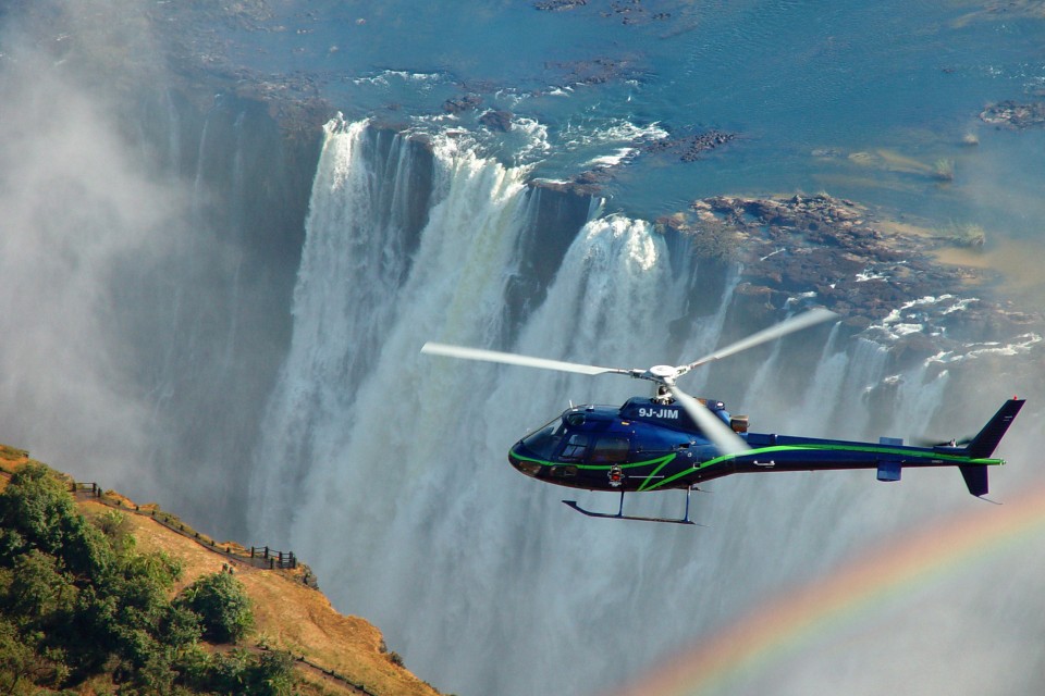 ABS Victoria Falls helicopter flight