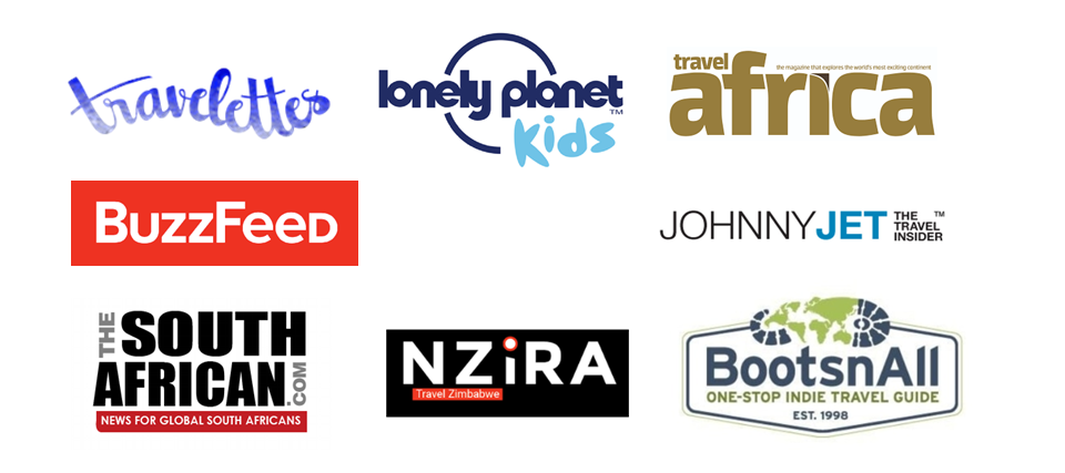 Travel publications logos