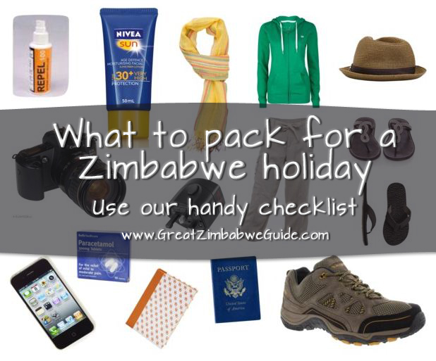 What to pack Zimbabwe