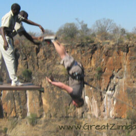 Victoria Falls gorge swing 3