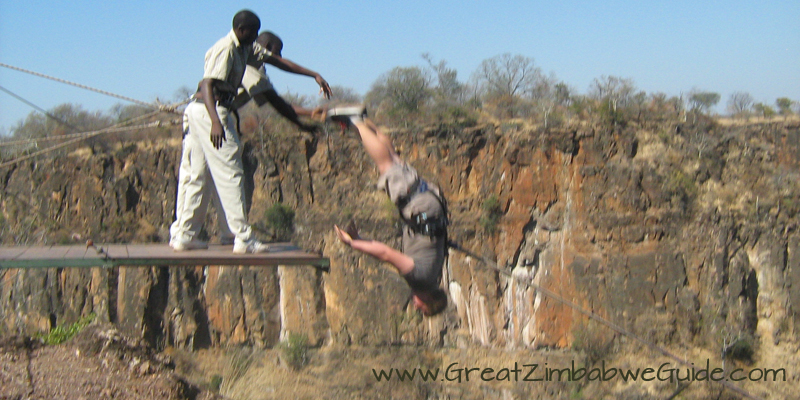 Victoria Falls gorge swing 3