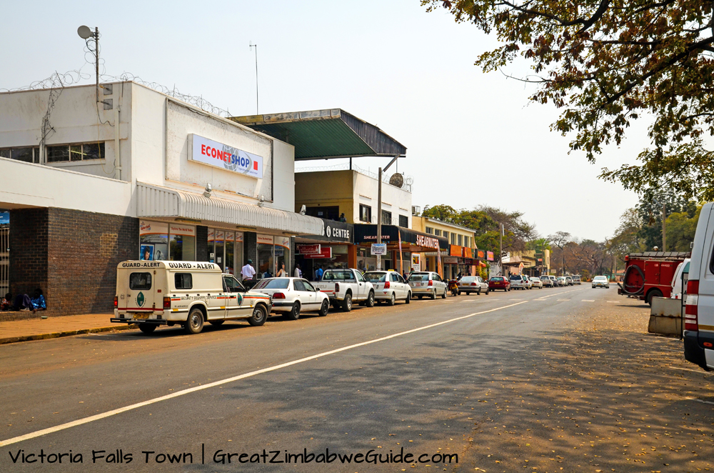 Victoria Falls Town Zimbabwe Africa