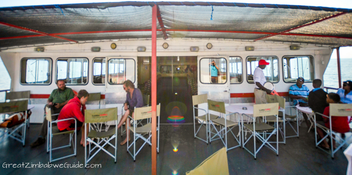 Kariba Ferries deck