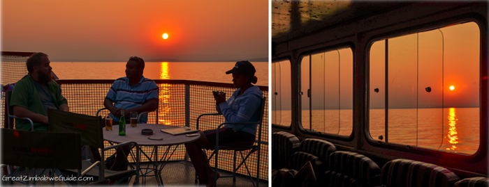 Kariba sunset ferry