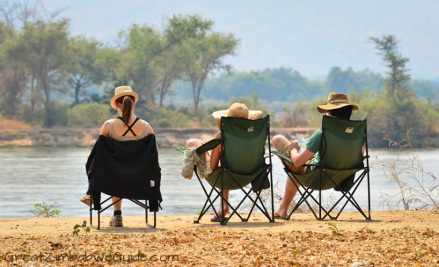 Mana Pools relaxing