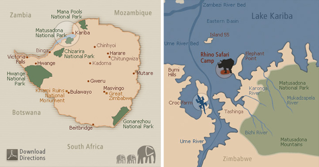 Rhino Safari Camp Zimbabwe 2