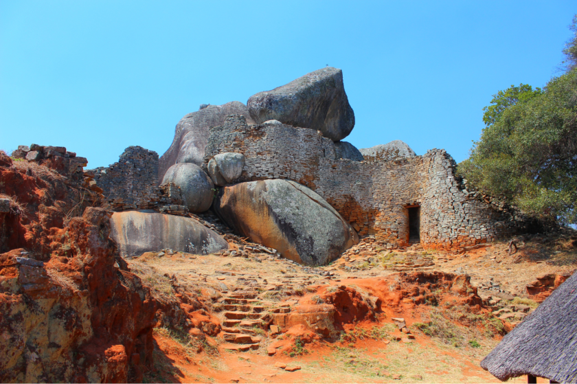 Great Zimbabwe Africa Ruins Hill Complex acropolis canva