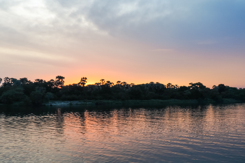 Sunset Zambezi Zimbabwe