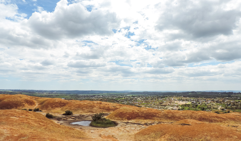 View from the rock Zimbabwe