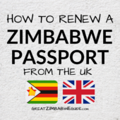 Renew Zimbabwe passport