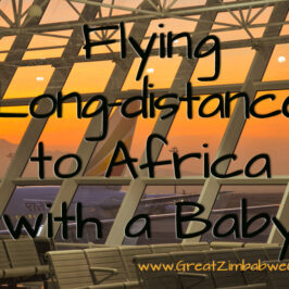 Flying long distance Africa