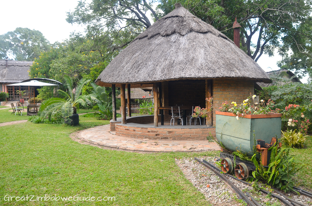 Mbizi Game Park Zimbabwe lodge garden