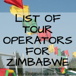 List of tour operators in Zimbabwe Africa