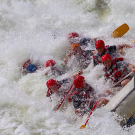 Zimbabwe safari white water rafting