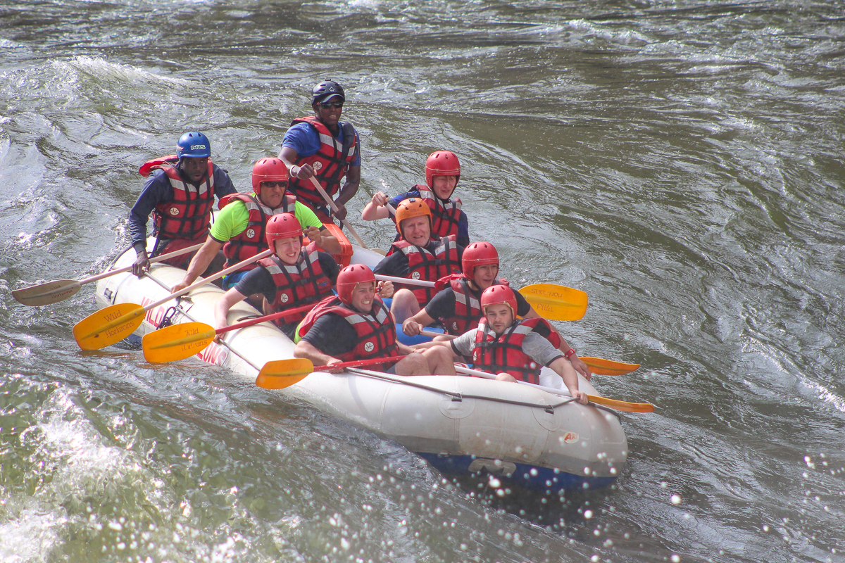 White water rafting in the Adventure Capital of Africa Zimbabwe