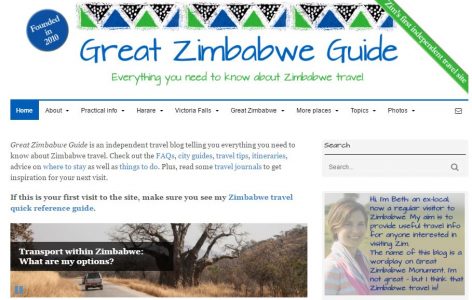 Screenshot Great Zimbabwe Guide Feb 2017