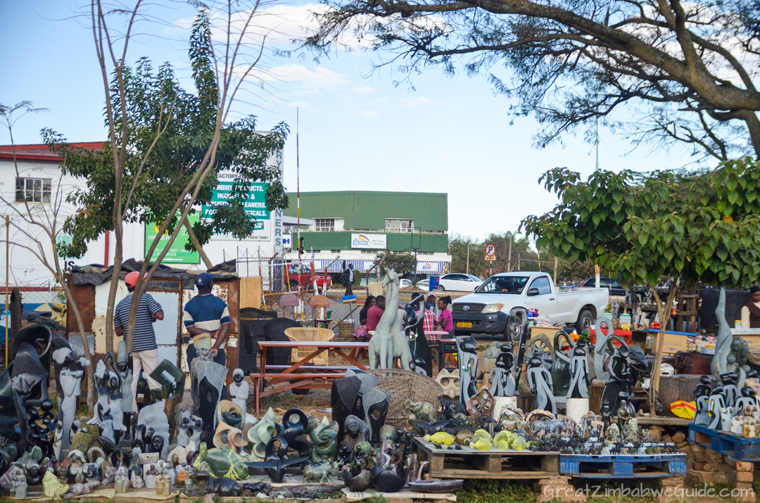 Harare Zimbabwe Craft Stalls 03