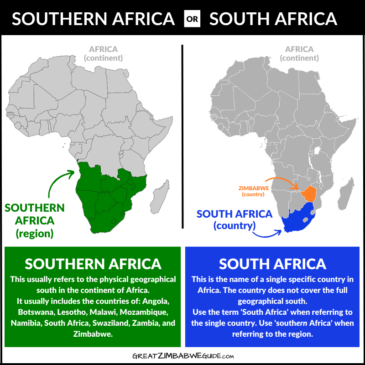 South Africa or Southern Africa: what’s the difference?