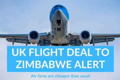 Flight deal alert UK to Zimbabwe
