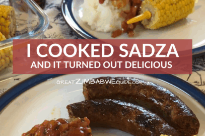 How to cook Sadza Maize Zimbabwe Africa Meal