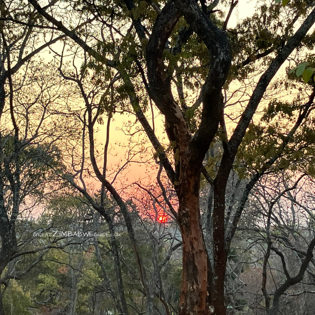 Zimbabwe holiday diary (7) Harare sunset