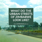 urban streets of zimbabwe africa